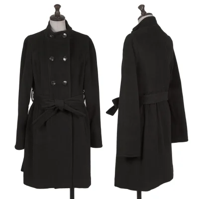 SONIA RYKIEL Angora Blended Wool Coat