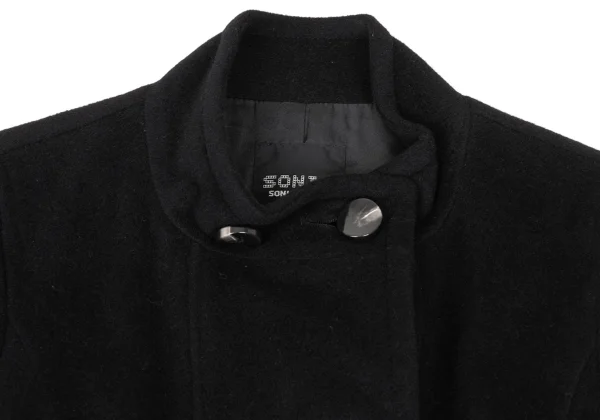 SONIA RYKIEL Angora Blended Wool Coat K-169157_003