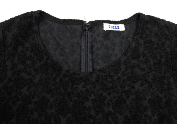 zucca Poly Blended Floral Pile Dress K-169161_005