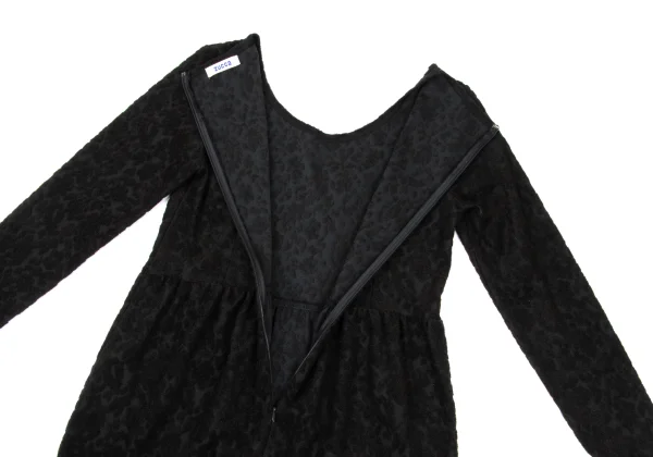 zucca Poly Blended Floral Pile Dress K-169161_011