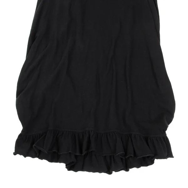 zucca Hem Frill Sleeveless Cotton Knit Dress K-169162_006