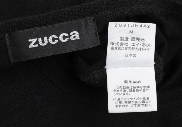 zucca Hem Frill Sleeveless Cotton Knit Dress K-169162_012