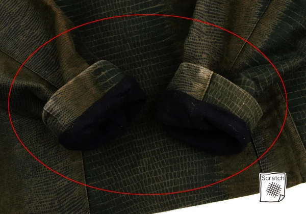 A.P.C. Crocodile Printed Cotton Zip Jacket K-169165_009