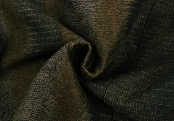 A.P.C. Crocodile Printed Cotton Zip Jacket K-169165_015