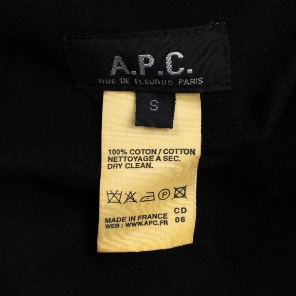 A.P.C. Crocodile Printed Cotton Zip Jacket K-169165_016