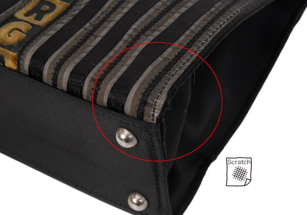 Jean Paul GAULTIER Logo Stripe Bag K-169167_007