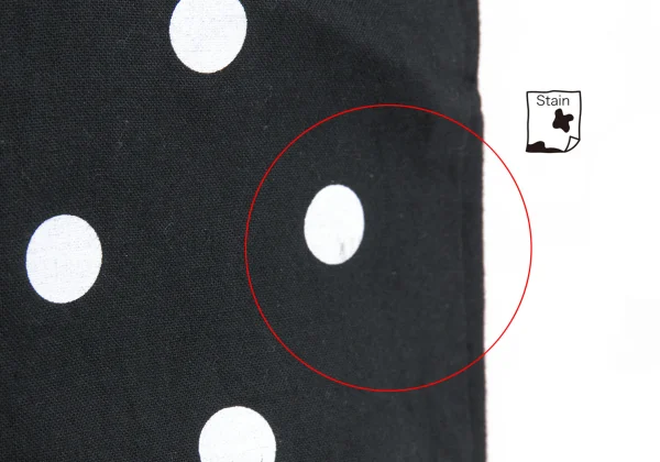 COMME des GARCONS x VOGUE Dot Printed Tote Bag K-169169_005