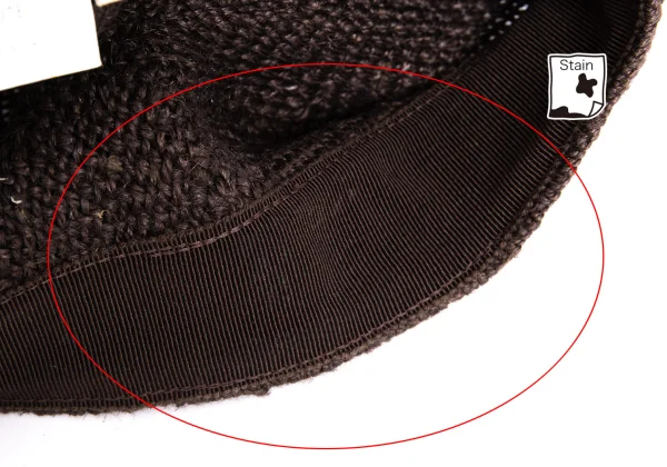 EMPORIO ARMANI Jute Newsboy Cap K-169171_008