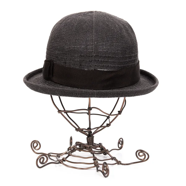 CA4LA Linen Poly Ribbon Hat K-169173_004