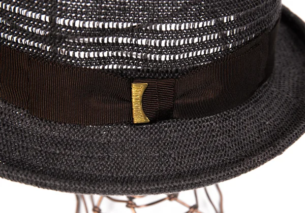 CA4LA Linen Poly Ribbon Hat K-169173_005