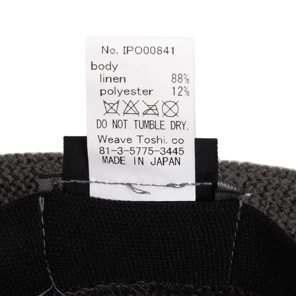 CA4LA Linen Poly Ribbon Hat K-169173_008