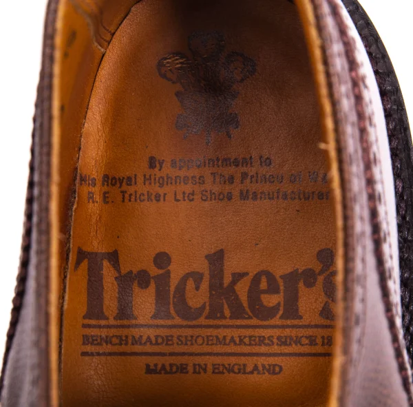Tricker's Wingtip Leather Shoes K-169175_014