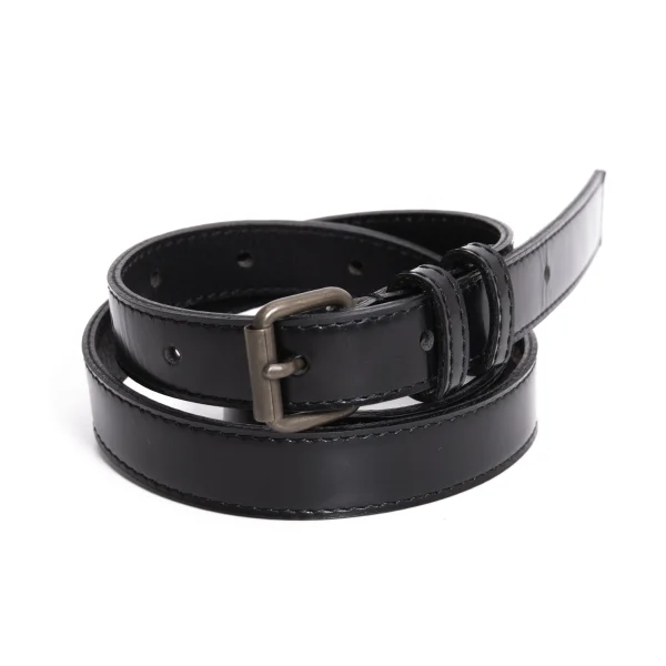 JUNYA WATANABE COMME des GARCONS Leather Belt Black  K-169178_001