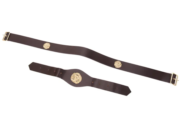 tricot COMME des GARCONS Embroidery Leather Belt K-169179_007