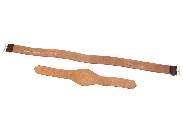 tricot COMME des GARCONS Embroidery Leather Belt K-169179_008