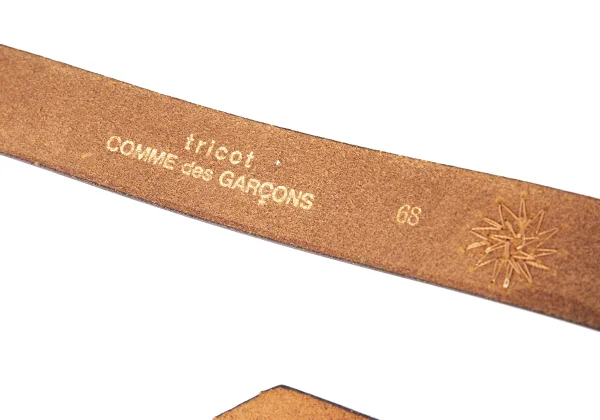tricot COMME des GARCONS Embroidery Leather Belt K-169179_009