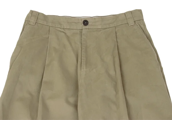 STUDIO NICHOLSON SORTE Cotton Twill Wide Pants K-169184_002