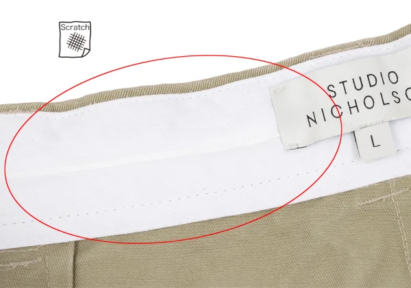 STUDIO NICHOLSON SORTE Cotton Twill Wide Pants K-169184_006