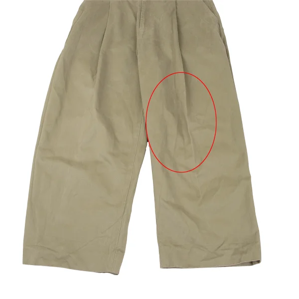 STUDIO NICHOLSON SORTE Cotton Twill Wide Pants K-169184_007