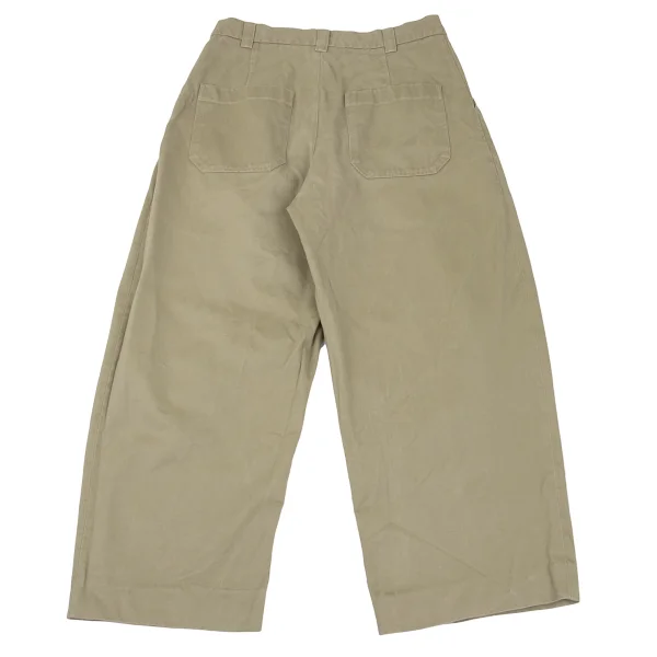 STUDIO NICHOLSON SORTE Cotton Twill Wide Pants K-169184_012