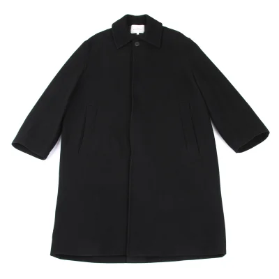 STUDIO NICHOLSON Melton Wool Fly-front Coat
