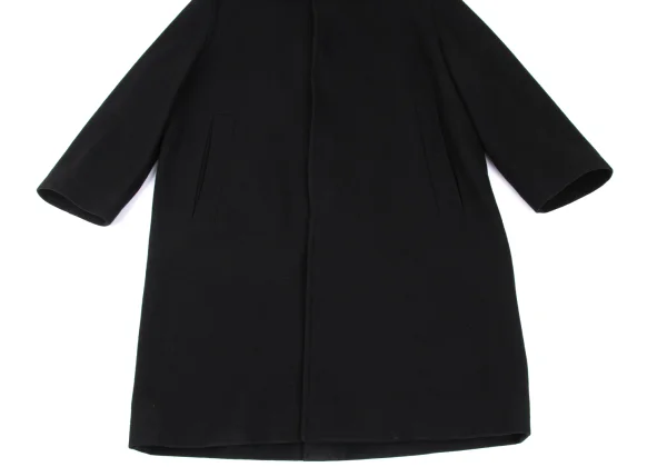 STUDIO NICHOLSON Melton Wool Fly-front Coat K-169185_009