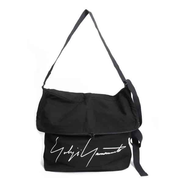 Yohji Yamamoto Logo Printed Shoulder Bag K-169188_002