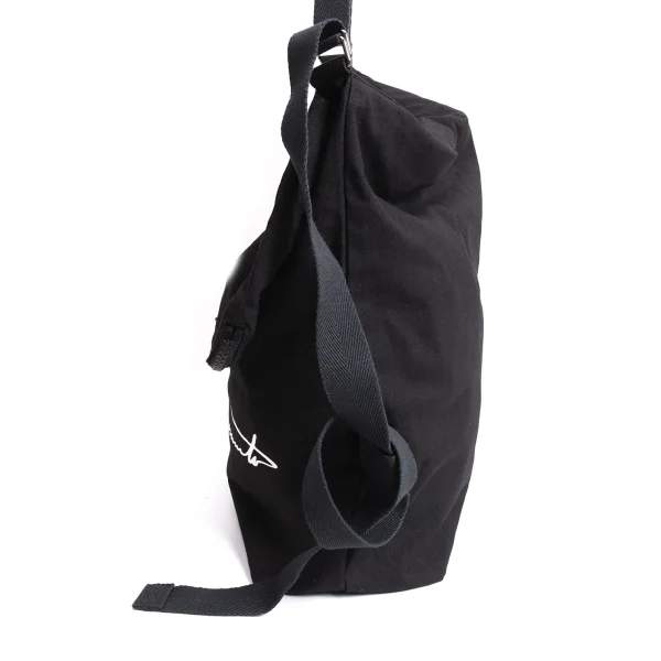 Yohji Yamamoto Logo Printed Shoulder Bag K-169188_003