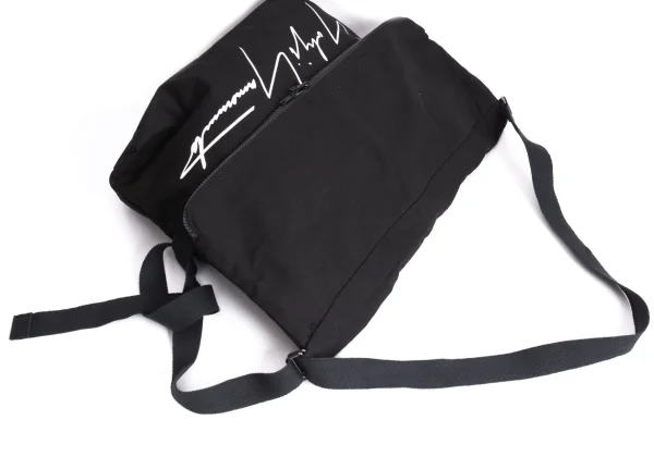 Yohji Yamamoto Logo Printed Shoulder Bag K-169188_007