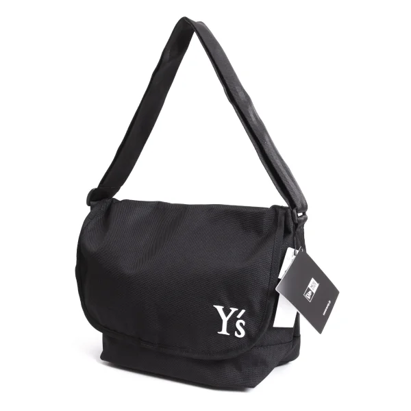 Y's x NEW ERA Logo Embroidery Shoulder Bag Black  K-169199_001