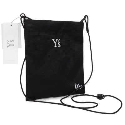 Y's×NEW ERA Logo Embroidery Mini Crossbody Bag