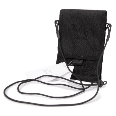 Y's x NEW ERA Logo Embroidery Crossbody Bag