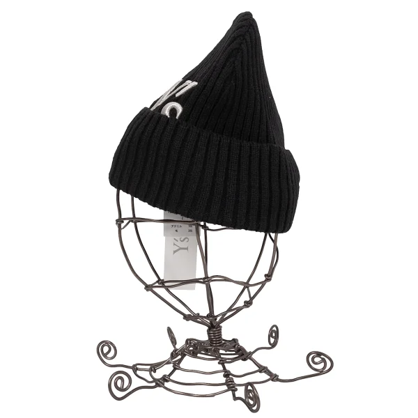 Y's×NEW ERA Logo Embroidery Rib Knit Cap K-169207_003