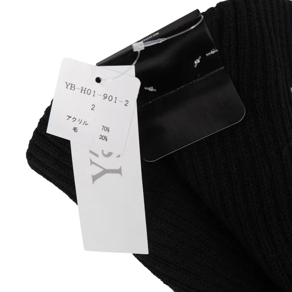 Y's×NEW ERA Logo Embroidery Rib Knit Cap K-169207_009