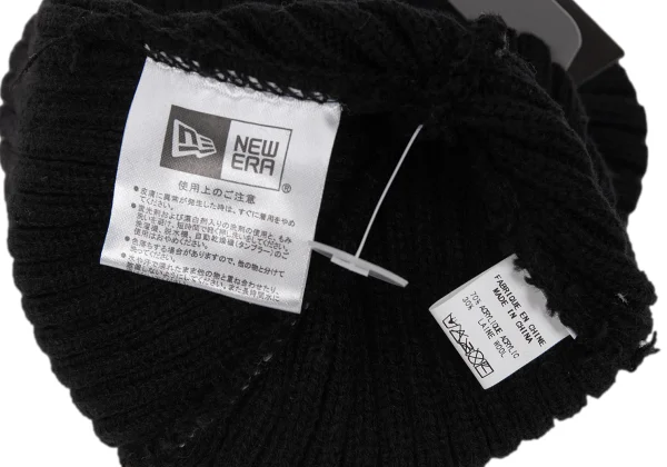 Y's×NEW ERA Logo Embroidery Rib Knit Cap K-169207_010