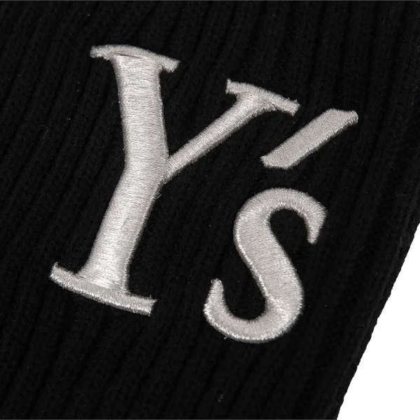 Y's×NEW ERA Logo Embroidery Rib Knit Cap K-169208_006