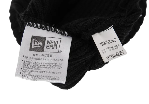 Y's×NEW ERA Logo Embroidery Rib Knit Cap K-169208_009