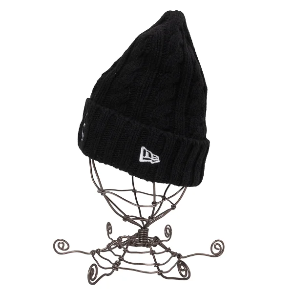 Y's×NEW ERA Logo Embroidery Cable Knit Cap K-169209_003