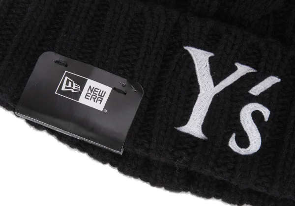 Y's×NEW ERA Logo Embroidery Cable Knit Cap K-169209_006