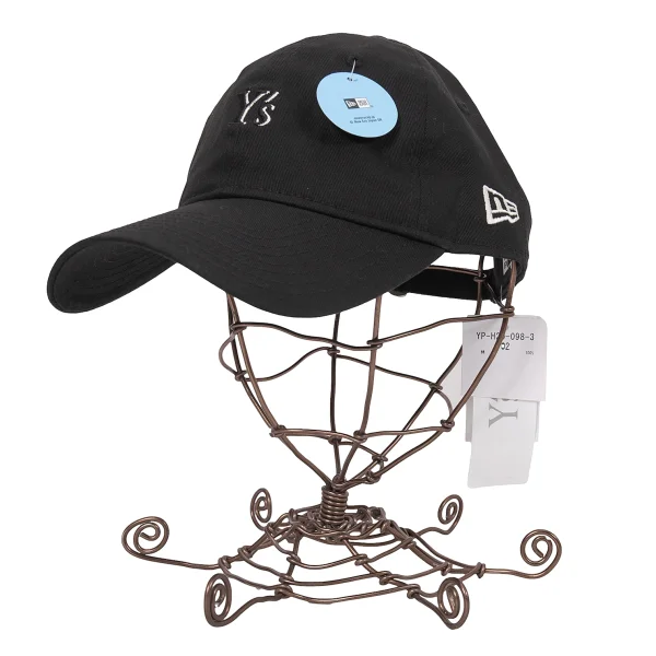 Y's×NEW ERA Cotton Logo Cap Black  K-169211_001