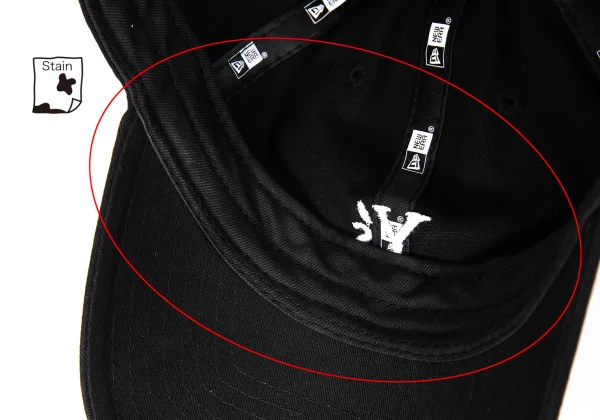 Y's×NEW ERA Logo Embroidery Cotton Cap K-169212_009