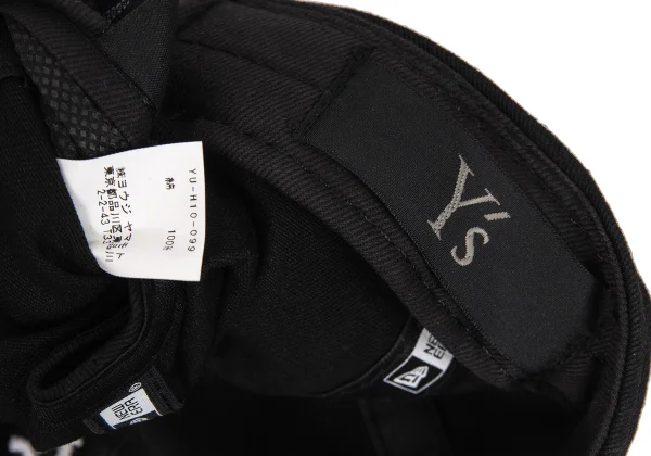 Y's×NEW ERA Logo Embroidery Cotton Cap K-169212_012