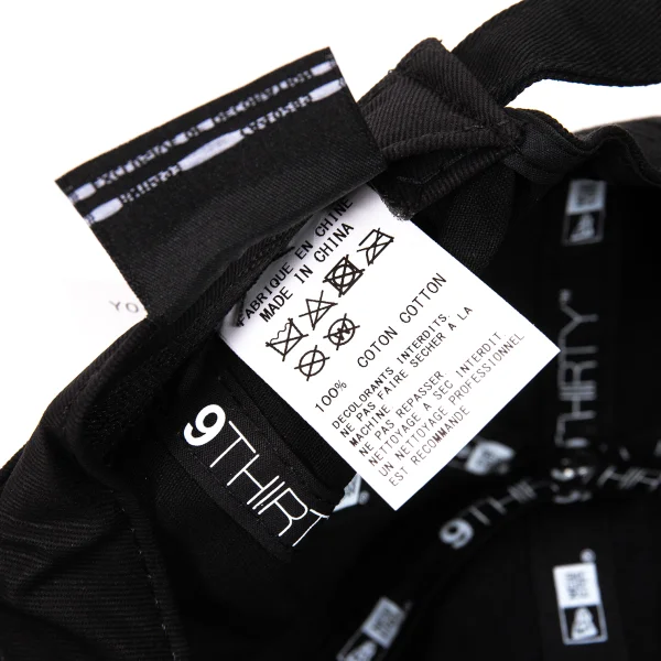 Y's×NEW ERA Logo Embroidery Cotton Cap K-169213_010