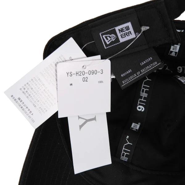 Y's×NEW ERA Logo Embroidery Cotton Cap K-169214_011