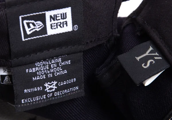 Y's x NEW ERA Logo Embroidery Short Brim Cap K-169217_016