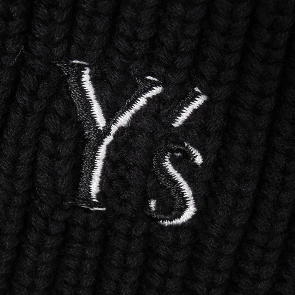 Y's×NEW ERA Logo Embroidery Cotton Knit Bucket Hat K-169220_005
