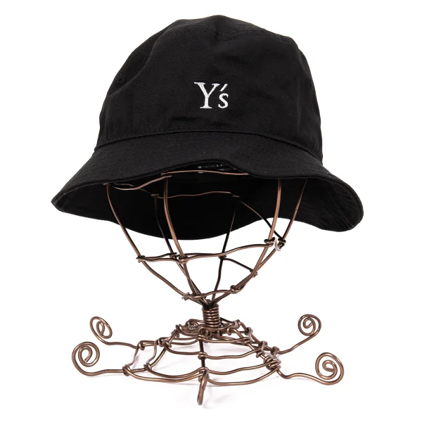 Y's×NEW ERA Logo Embroidery Cotton Bucket Hat K-169221_002