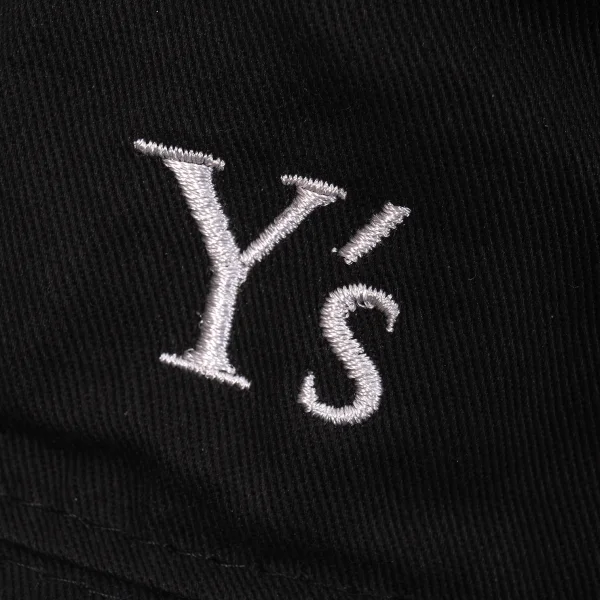 Y's×NEW ERA Logo Embroidery Cotton Bucket Hat K-169221_005