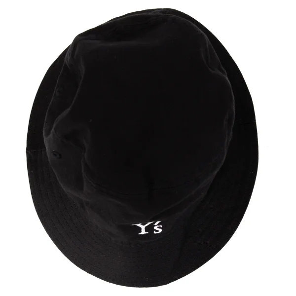 Y's×NEW ERA Logo Embroidery Cotton Bucket Hat K-169221_007