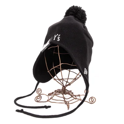 Y's×NEW ERA Logo Embroidery Ear Knit Cap